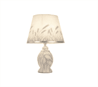 Светильник настольный ESCADA 10182/L E27*60W White/Grey