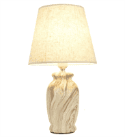 Светильник настольный ESCADA 10183/L E27*60W Cream marble