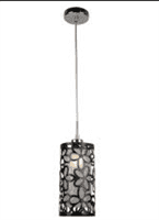 Светильник подвесной ESCADA 267/1S E27*60W Black