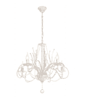 Светильник подвесной ESCADA 524/5 E14*60W White brush gold