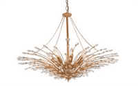 Светильник подвесной ESCADA Isida 650/8S E14*40W Gold