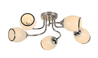 Светильник потолочный ESCADA 1102/5P E27*60W Chrome