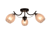 Светильник потолочный ESCADA 1104/3P E27*60W Black