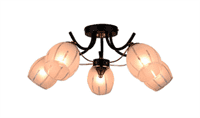 Светильник потолочный ESCADA 1104/5P E27*60W Black