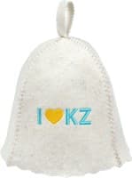 Шапка БАННЫЕ ШТУЧКИ I love KZ! войлок 41172