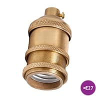 Патрон Ecolight Ретро Е27 Античное золото А1001