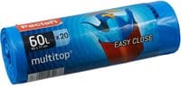 Пакеты MULTI-TOP для мусора 60л 60х80см 20шт 20мкм