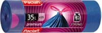 Пакеты PREMIUM для мусора с тесьмой 35л 53*60см 15шт 30мкм