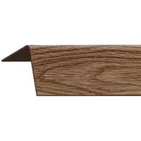 Угол GRACE ПВХ с тиснением Rico Moulding текстурный 20*20*2700 №177 (Дуб комильфо)
