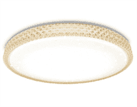 Светильник ESTARES управляемый светодиодный PLUTON 40W R-400-SHINY-220-IP44 /2019