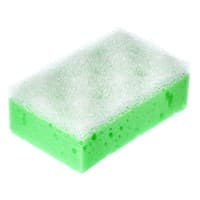 Мочалка БАННЫЕ ШТУЧКИ из поролона c массажным слоем, 140х90х50мм, прямоугольная 32603