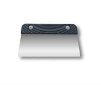 Шпатель DECOR зубчатый для нанесения клея А2 пласт.ручка 200мм 316-8200