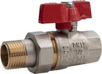 Кран FADO шаровой с американкой New PN40 15 1/2'' KA1