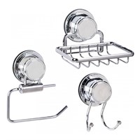Набор для ванной комнаты Tatkraft Vacuum Screw Trio 10604