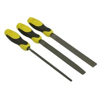 Набор STANLEY из 3-х рашпилей 200мм с драчевой насечкой 0-22-477