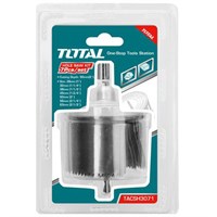 Набор TOTAL кольцевых пил по дереву размер: 26,32,38,45,50,56,63mm высота: 50мм TACSH3071