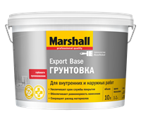 Грунтовка MARSHALL Export base универсальная акриловая 10л 5195021