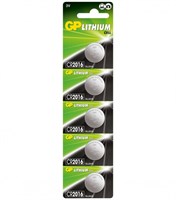 Батарейки GP Lithium CR2016-5шт