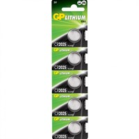 Батарейки GP Lithium CR2025-5шт