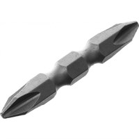 Биты ЭКСПЕРТ двусторонние кованые PH2 100мм(1шт/уп) арт.14722-02-100-01