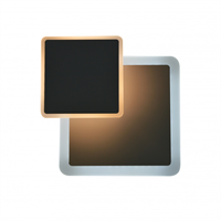Бра ESTARES светодиодный Geometria square 12W S-185-WHITE-220-IP44