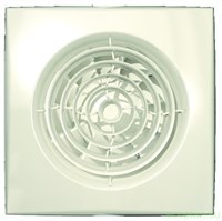 Вентилятор ЭРА осевой вытяжной D 100 декоративный AURA 4 Ivory