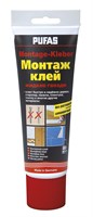 Клей PUFAS монтажный в тюбике-морозостойкий 250 гр
