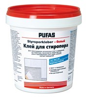 Клей PUFAS для плит из стиропора белый морозостойкий 1кг