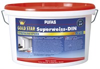 Краска PUFAS GOLD STAR супербелая морозостойкая 1х5 л