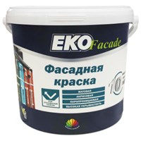 Краска РАДУГА EKO Fasade акриловая для фасадов 14 кг