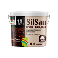 Краска РАДУГА-19 Фасадная SILSAN силиконовая 24кг