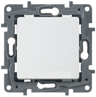 Выключатель LEGRAND Etika 10АX на винтах (белый) 672201
