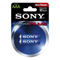 Батарейка SONY LR3/2 Alkaline Stamina Plus AAА 2шт AM4B2D