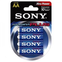 Батарейка SONY LR6/4 Alkaline Stamina Plus AA 4шт AM3B4D