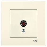 Розетка VIKO KARRE KREM ТВ 90960110 арт.363-36158