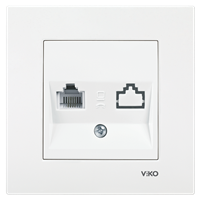Розетка VIKO KARRE компьютерная 90960032 арт.362-36230