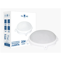 Светильник EUROLIGHT пылевлагозащищенный+датчик движения S-416-LED-OLL-20-6K
