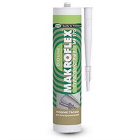 Клей монтажный MAKROFLEX Bioline MF 170 Турбобыстрый с пов. прочностью креп., картридж 400г, бел.