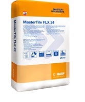 Суперклей MasterTile FLX24 Fleksmortel, белый 25кг
