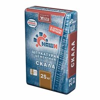 Штукатурка ГП НАШИ цементная СКАЛА 25кг