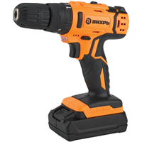 Дрель-шуруповерт ВИХРЬ аккумуляторная ударная ДА-24Л-2кУ 72/14/19