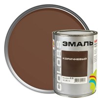 Эмаль РАДУГА-220 универсальная акриловая коричневая (1,9л)