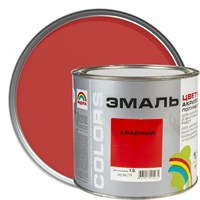 Эмаль РАДУГА-220 универсальная акриловая красная (1,9л)