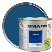 Эмаль РАДУГА-220 универсальная акриловая синяя (0,9л)