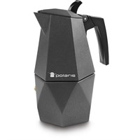 Кофеварка POLARIS гейзерная Kontur-4C лит.ал.