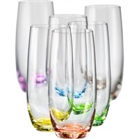 Набор выс.стаканов для воды 3 шт рис.Синие цветы 04372277В/2379