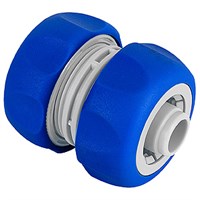 Муфта ремонтная GREEN APPLE соединительная для шланга 19мм (3/4), пластик TPR GWHJ20-064