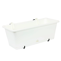 Горшок цветочный CAMELIA белый DCM400W-S449