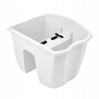 Горшок цветочный CROWN белый DCRO240-S449