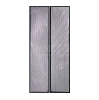 Антимоскитная сетка на магнитах цвет черный (black colour) W100cm*H210cm SC-806